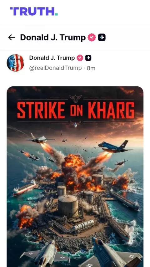 صورة نشرها دونالد ترامب على موقع Truth الاجتماعي.webp