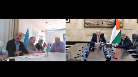 بلدية دير البلح و UNDP  توقعان اتفاقية دعم خطة الـ 100 يوم للبلدية بتمويل ألماني.jpeg
