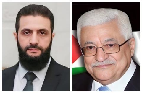 الرئيس عباس يعزي نظيره السوري بضحايا التفجير الإرهابي في دمشق.jpg