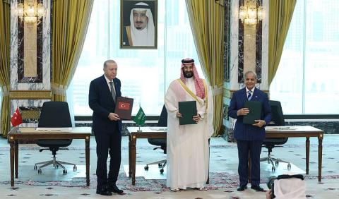 الاتفاق الدفاعي الذي وُقِّع بين السعودية وتركيا وباكستان  (Getty Images).jpg