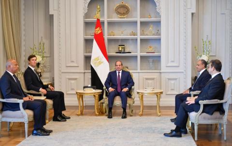 السيسي وكوشنر يبحثان خطة غزة.jpg