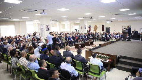 المدرسة الوطنية الفلسطينية للإدارة تعقد مؤتمراً علمياً دولياً حول آفاق التحديث والتطوير المؤسسي في ظل التحول الرقمي والذكاء الاصطناعي ...jpg