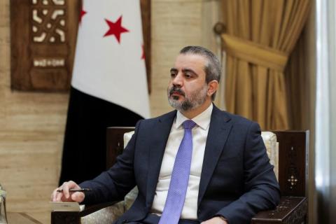 وزير الخارجية والمغتربين السوري أسعد حسن الشيباني.jpg