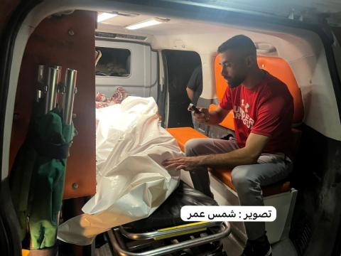 القصف لشقة سكنية في الطابق الثامن من برج السوسي غرب غزة.jpg
