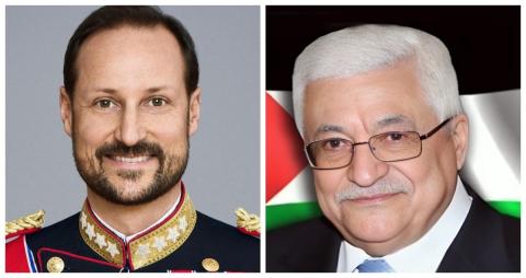 الرئيس عباس يعزي ملك النرويج بوفاة الملك هارالد الخامس.jpg