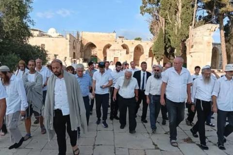 محافظة القدس .. 11,409 مستعمرين اقتحموا الأقصى خلال موسم الأعياد العبرية.jpg