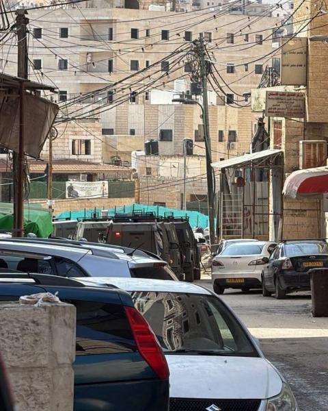 قوات الاحتلال تقتحم ضاحية السلام في بلدة عناتا شمال شرق القدس المحتلة..jpg