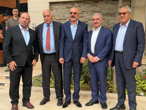 تيار الإصلاح ووفد من مركزية فتح يبحثان في القاهرة توحيد الحركة والانتخابات.jpeg