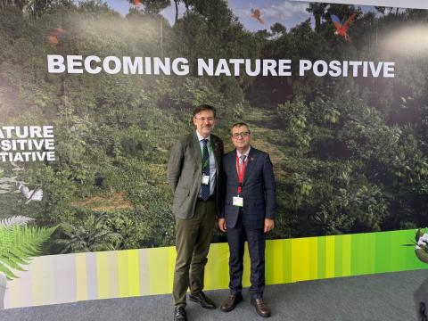 سمحان يبحث مع الرئيس التنفيذي للمنظمة الدولية لحماية الطيور سبل حماية الطيور المهاجرة والأنواع المهددة في فلسطين