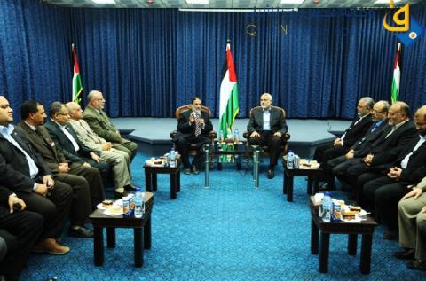 هنية يطلع أردوغان على تطورات الأوضاع الفلسطينية