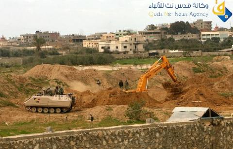 الجيش المصري يدمر 3 انفاق على حدود غزة