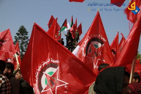الديمقراطية تدعو السلطة إلى الانسحاب من المفاوضات والتوجه للأمم المتحدة