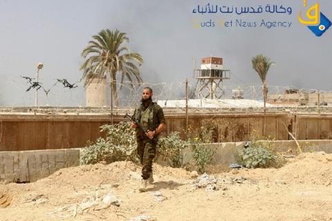 مقتل 3 مسلحين وإصابة مجند مصري وضبط 3 فلسطينيين جنوب رفح