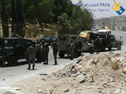إصابات خلال اقتحام  حرم جامعة القدس