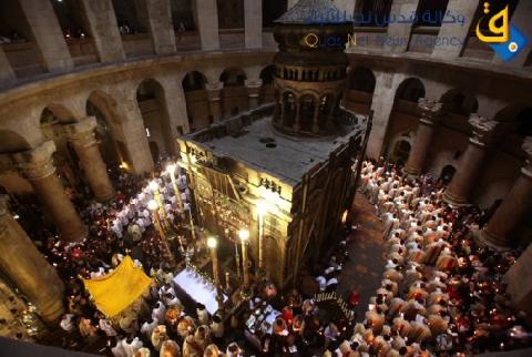 لقاء تاريخي بين البابا وبطريرك القسطنطينية في القدس
