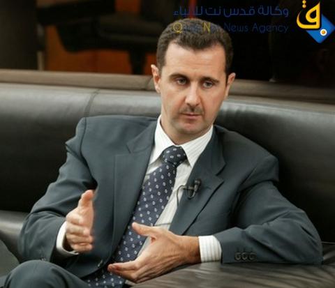 الأسد: حركة "حماس" تخلت عن المقاومة وانحازت ضدناولم تقدم نصائح