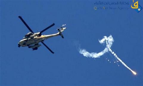 طائرات الاحتلال تقصف أرض فارغة غرب غزة ولا إصابات