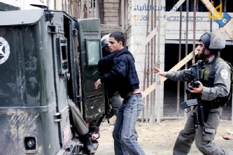 اعتقال شاب وطفل من بيت لحم