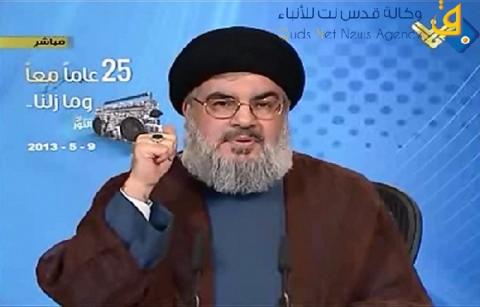  نصر الله : حزب الله لا يريد الذهاب للحرب لكنه لا يخشاها 