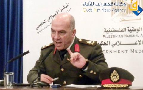 الضميري ينفي وجود القاعدة بالضفة ويتهم إسرائيل بالتهويل