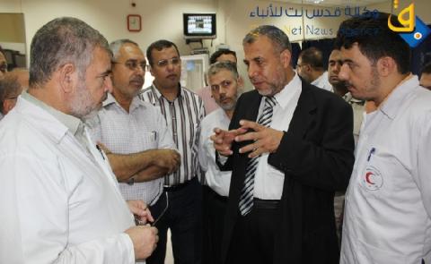 المخللاتي : نعمل جاهدين للحفاظ على مستويات متقدمة للخدمات الصحية رغم حالة الحصار والإغلاق