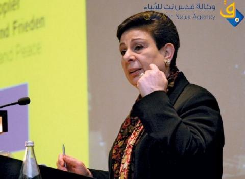 عشراوي تطلع دبلوماسيين أميركيين على الانتهاكات الإسرائيلية