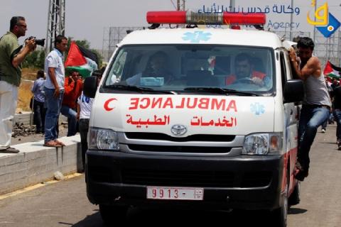 إصابة مسنة بشظايا نوافذ منزلها برفح جراء استهداف منطقة الانفاق