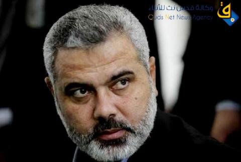 هنية يهنئ أبو مازن ويؤكد على الوحدة الوطنية