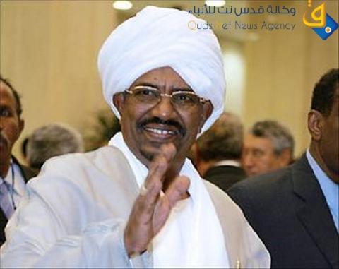 البشير: السودان سيظل على موقفه الراسخ فى مناصرة الشعب الفلسطينى