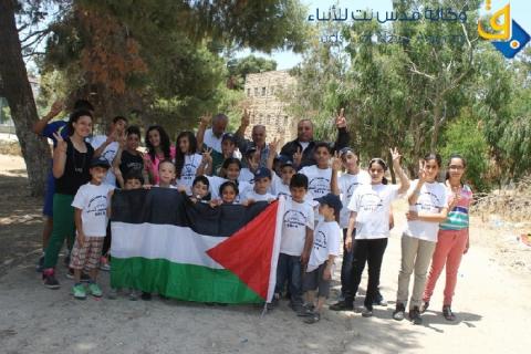 هيئة دار الشباب تختتم فعاليات لاجلك فلسطين
