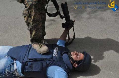 خليفة:  تهديد الاحتلال للاعلام الفلسطيني إرهاب لا يتوقف إلا بزوال الاحتلال