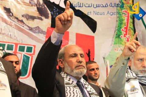 الزهار: لا مصالحة مع دحلان وهناك اعاقة لتواصل حماس مع الخارج