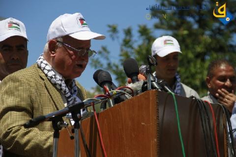 الأغا: القيادة تواصل العمل لوقف مأساة اللاجئين الفلسطينيين في سوريا