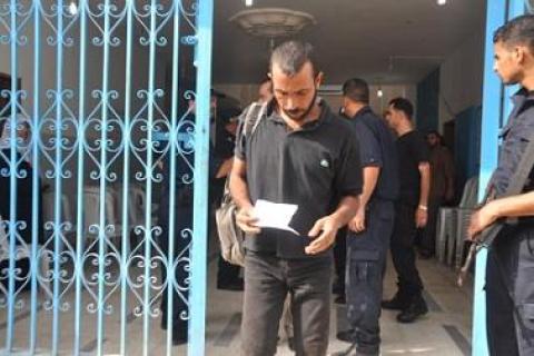 غزة:الإفراج عن 20 نزيل من مركز تأهيل الشمال