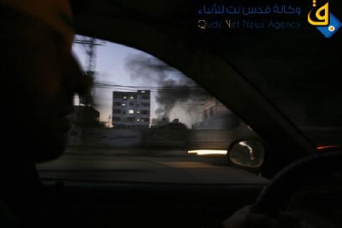 خمس اصابات  في غارات اسرائيلية على مواقع تدريب في غزة 
