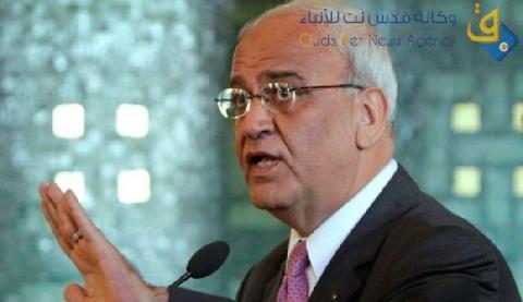 عريقات: كل من يدعم حل الدولتين يجب أن يلزم إسرائيل بوقف الاستيطان