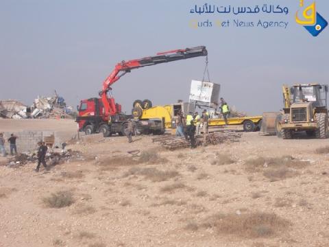 هدم قرية العراقيب فى صحراء النقب للمرة الـ68