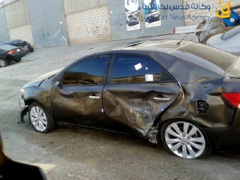 ثلاث إصابات في حادث سير بين ثلاث مركبا‎ت
