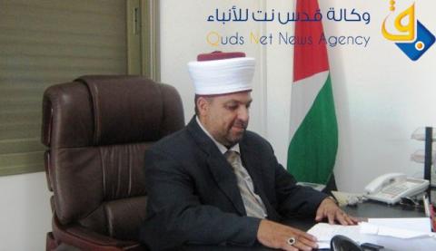 ادعيس يدعو للتحرك السريع لحماية المقدسات الإسلامية والمسيحية
