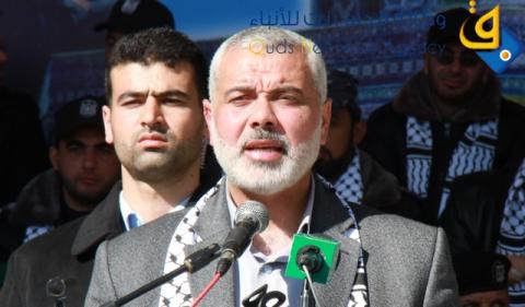 هنية يناشد القادة العرب التدخل لانقاذ سكان قطاع غزة