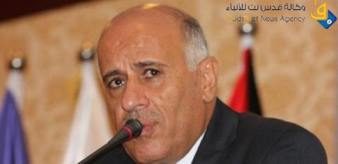 الرجوب: نرفض عودة حرس الرئيس لإدارة معبر رفح والمصالحة هي الطريق للدولة