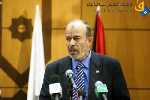 رزقة: موقفنا ثابت في توسعة مساحات العمل المشتركة مع "حكومة رام الله"