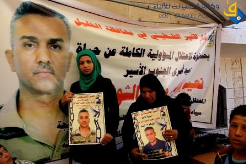 شقيق الأسير شوامرة لـ"قدس نت": أخي معرض للشهادة في أية لحظة