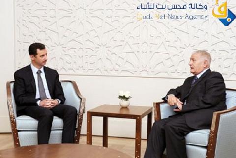 الأسد لمبعوث أبومازن:  مركزية القضية الفلسطينية  ستبقى أولوية بالنسبة لسوريا
