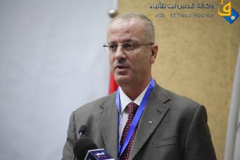 الحمد الله: الاستيطان يُشكل التهديدَ الأساسي والأخطر للبيئة الفلسطينية