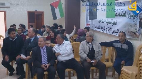 انطلاق حملة " زيتوننا صمودنا " بمهرجان ويوم عمل تطوعي في بورين