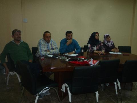 لقاء لمناقشة حوسبة النظام لمالي في بلدية طولكرم