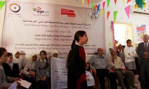 نادي بيت جدودنا يستقبل وفدا من طالبات مدرسة بنات غزة الإعدادية "ب"
