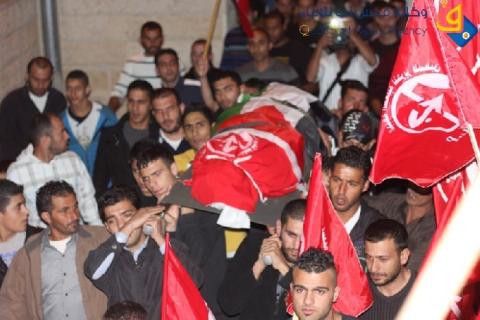 تشييع مواطنين اثنين من بيت لحم قتلا في الداخل‎ الفلسطيني
