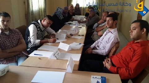 التجمع الاعلامي الفلسطيني ينظم ورشة عمل بعنوان "مهارات العمل الصحفي في محافظة الوسطي"